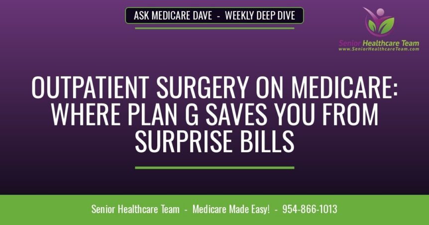 Medicare Plan G outpatient surgery